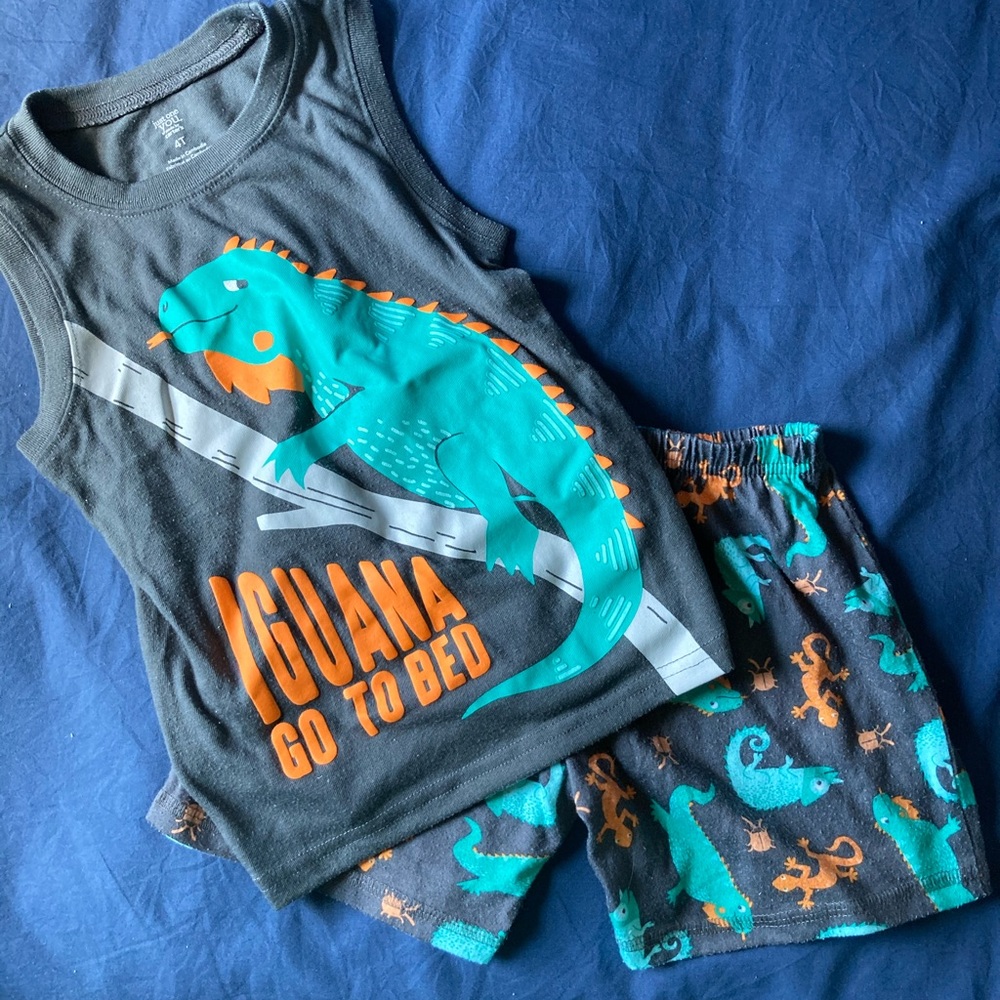 5/$15 Boys Summer Pajamas Set